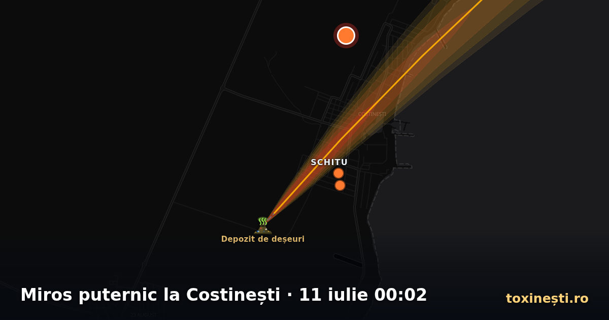 Miros puternic la Costinești · 11 iulie 00:02