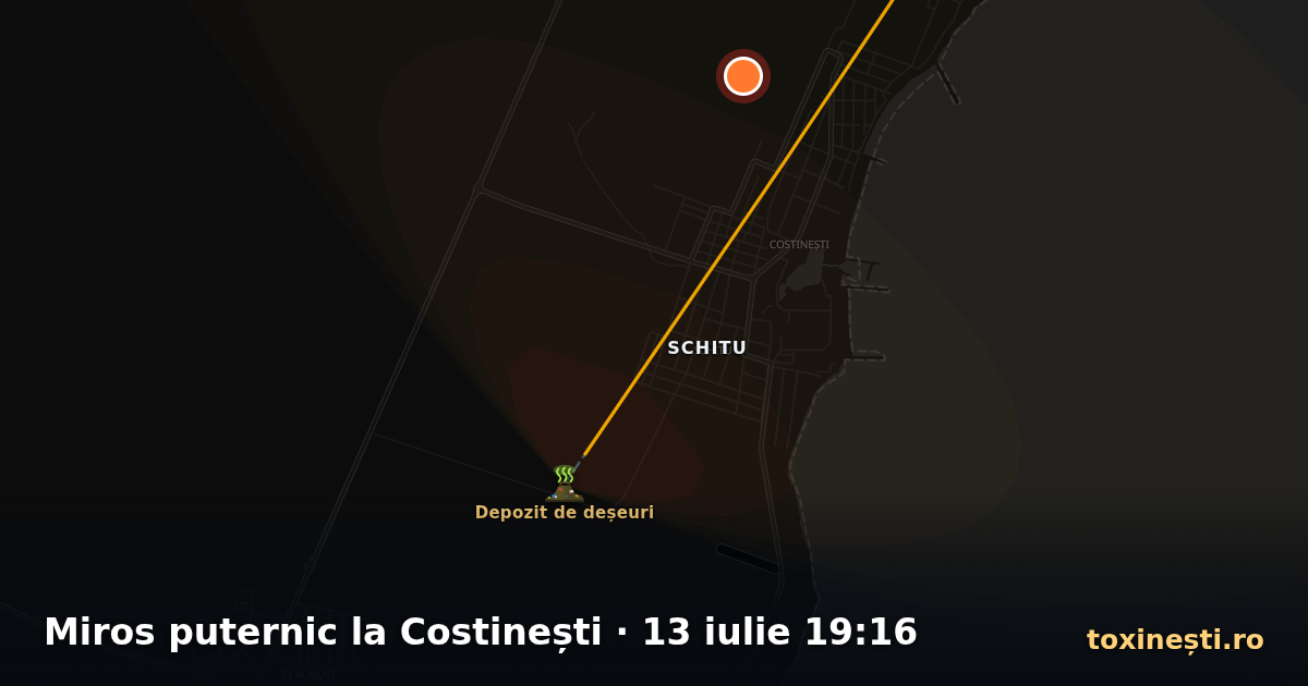 Miros puternic la Costinești · 13 iulie 19:16
