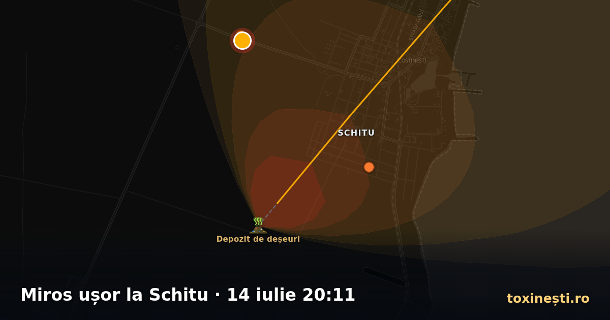 Miros ușor la Schitu · 14 iulie 20:11