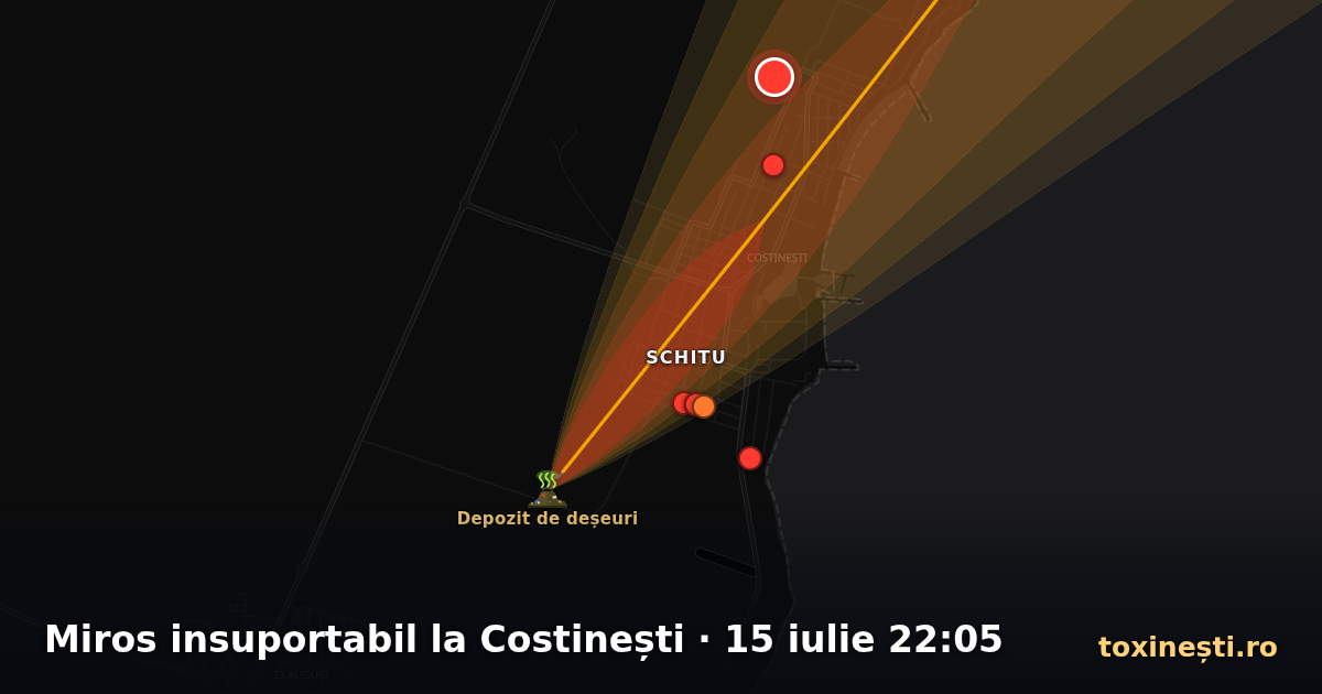 Miros insuportabil la Costinești · 15 iulie 22:05