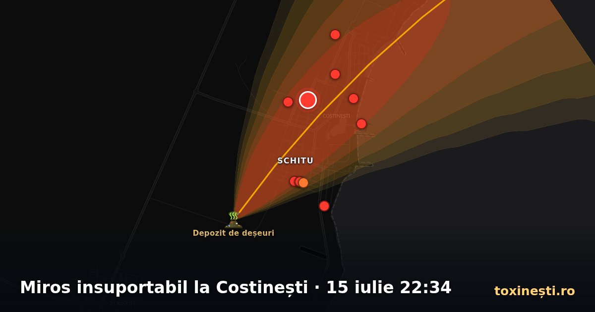 Miros insuportabil la Costinești · 15 iulie 22:34