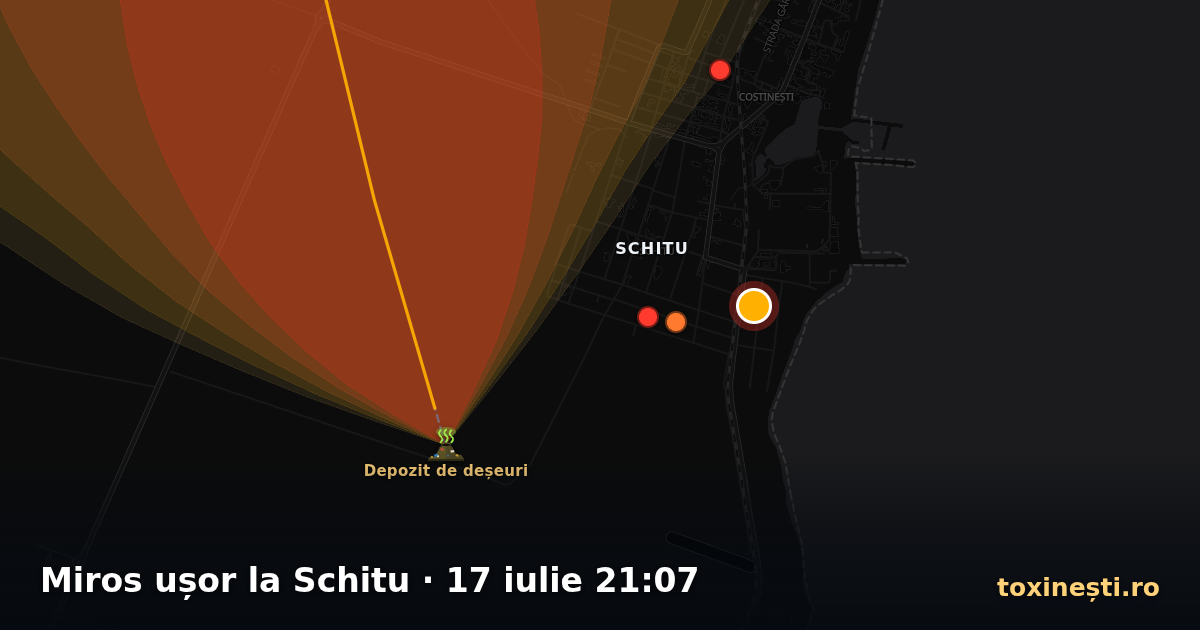 Miros ușor la Schitu · 17 iulie 21:07