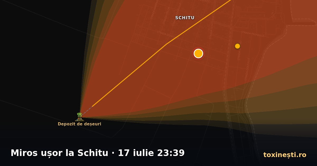 Miros ușor la Schitu · 17 iulie 23:39