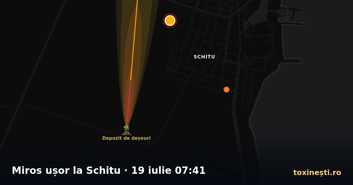 Miros ușor la Schitu · 19 iulie 07:41