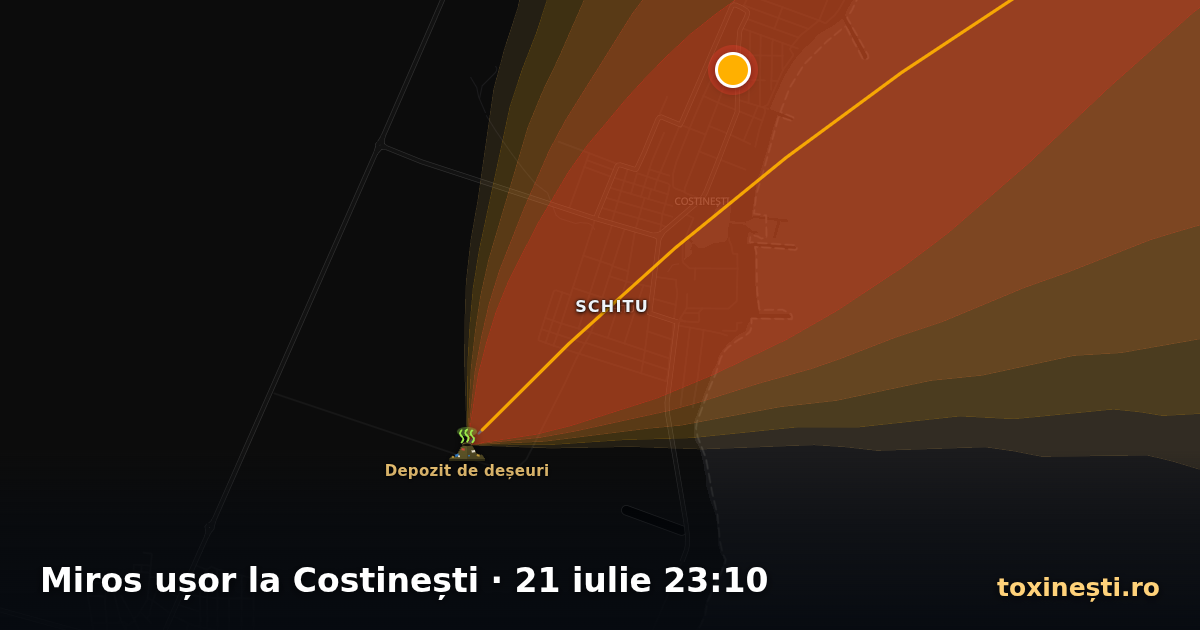 Miros ușor la Costinești · 21 iulie 23:10