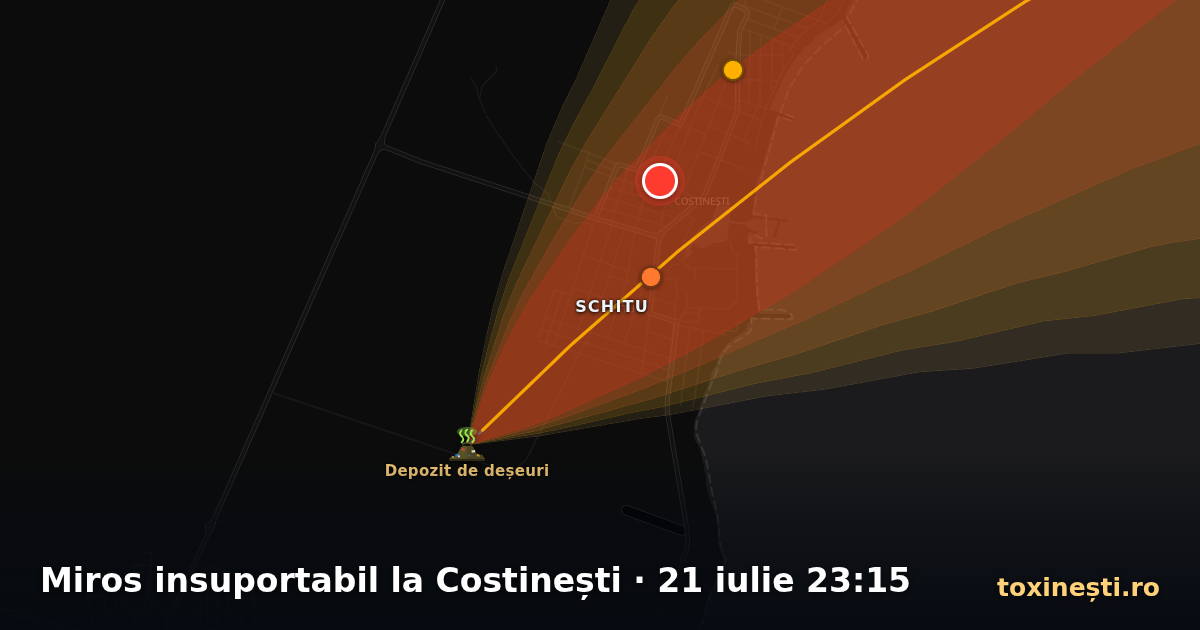 Miros insuportabil la Costinești · 21 iulie 23:15