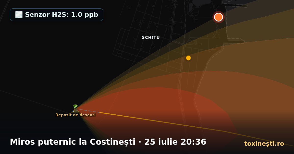 Miros puternic la Costinești · 25 iulie 20:36
