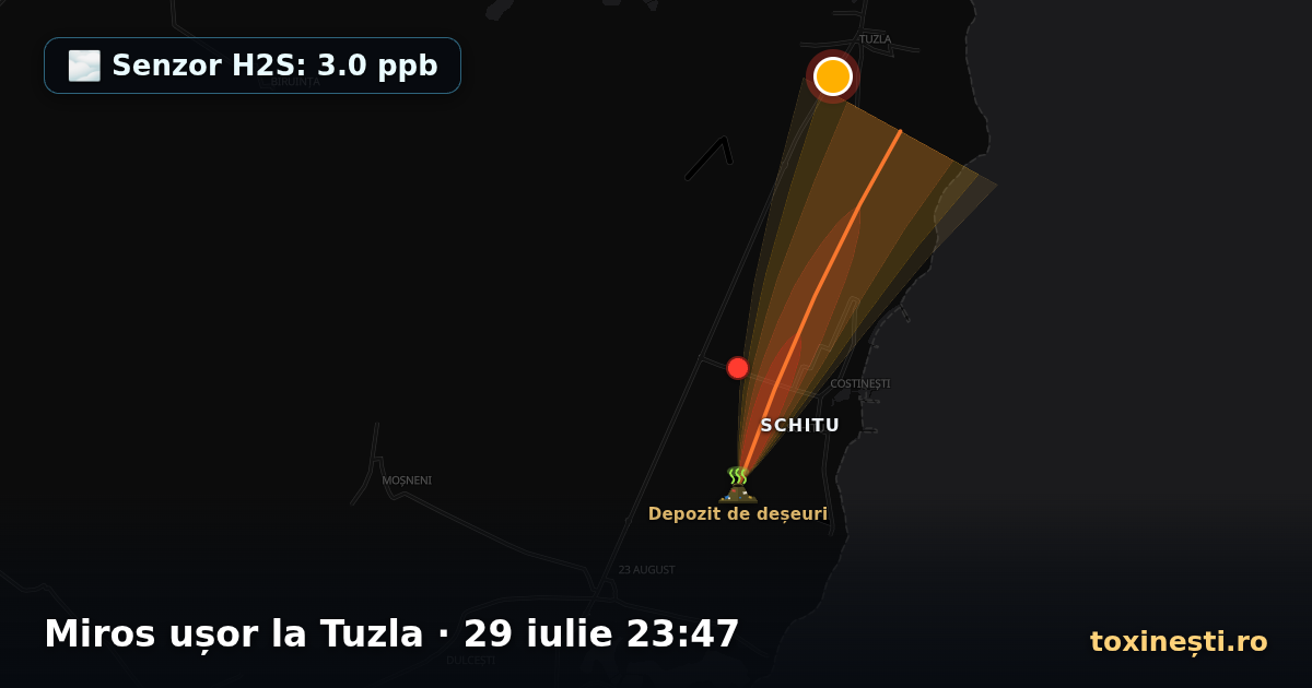 Miros ușor la Tuzla · 29 iulie 23:47