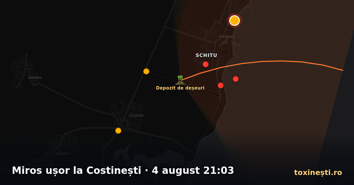 Miros ușor la Costinești · 4 august 21:03