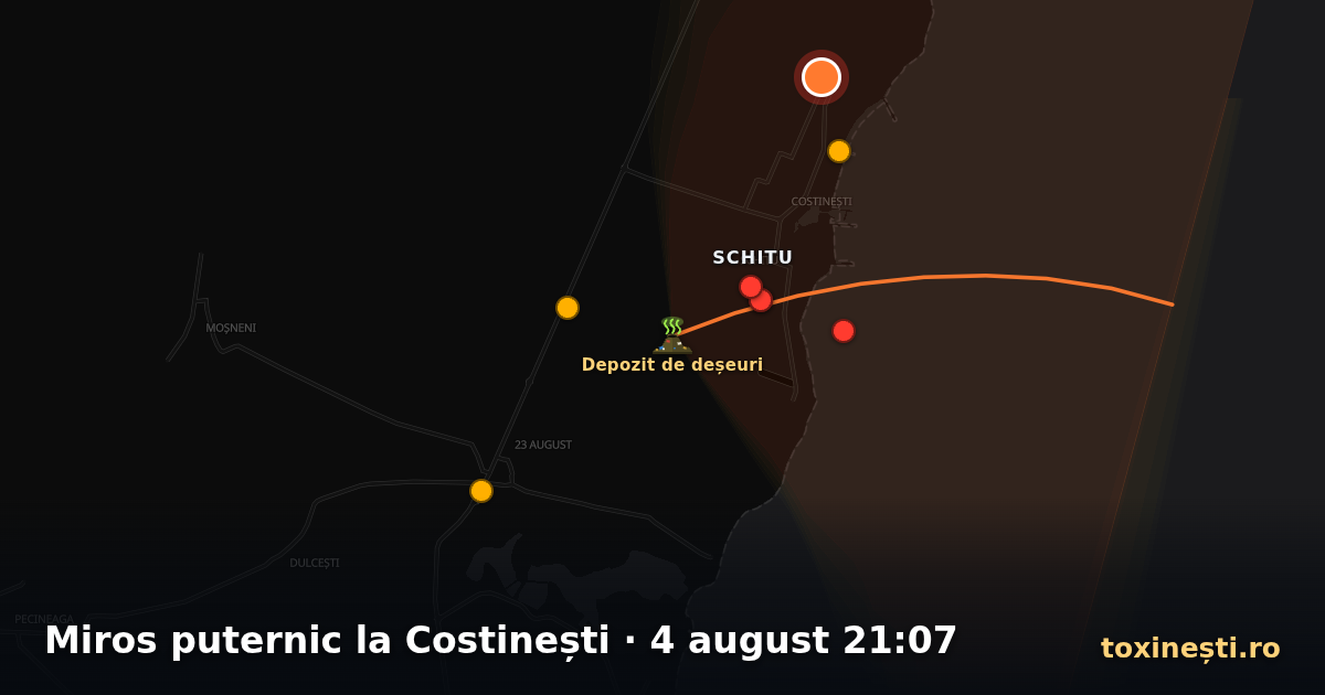 Miros puternic la Costinești · 4 august 21:07