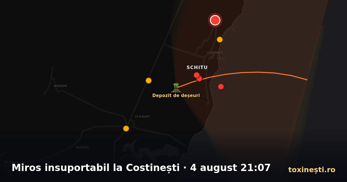 Miros insuportabil la Costinești · 4 august 21:07