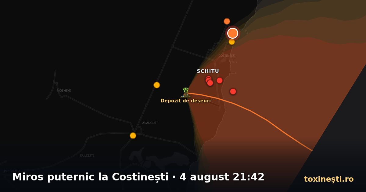 Miros puternic la Costinești · 4 august 21:42