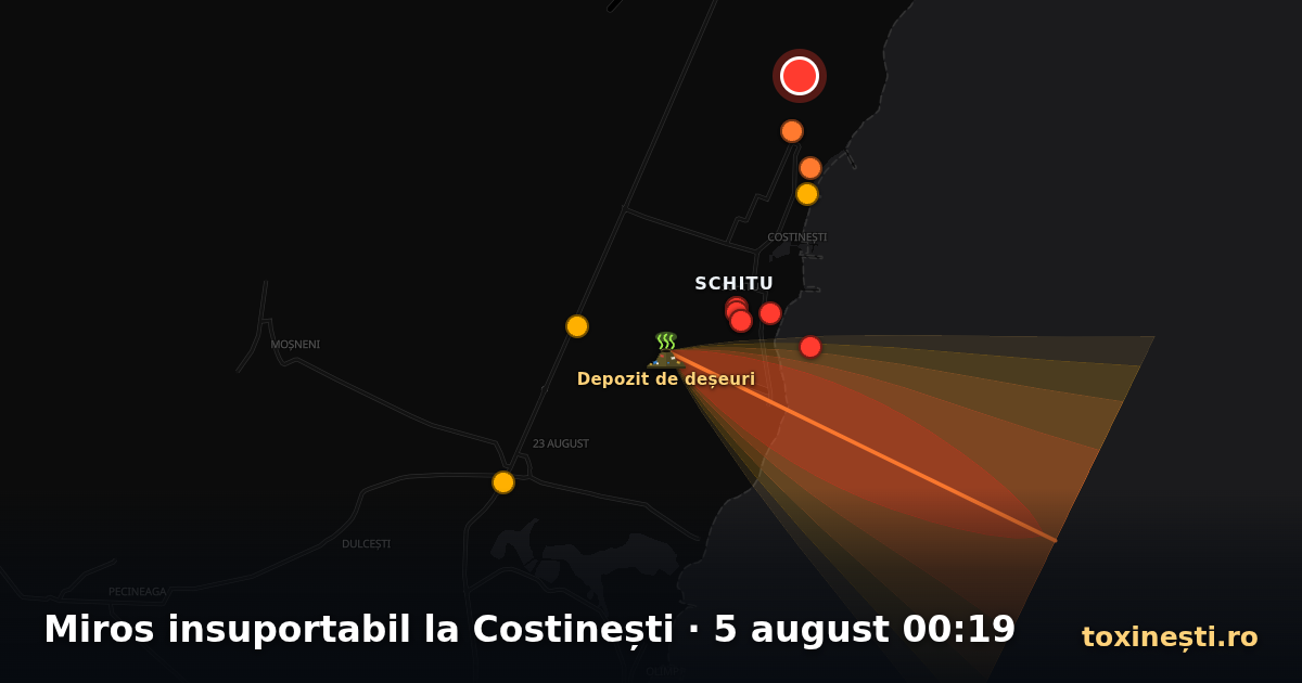 Miros insuportabil la Costinești · 5 august 00:19