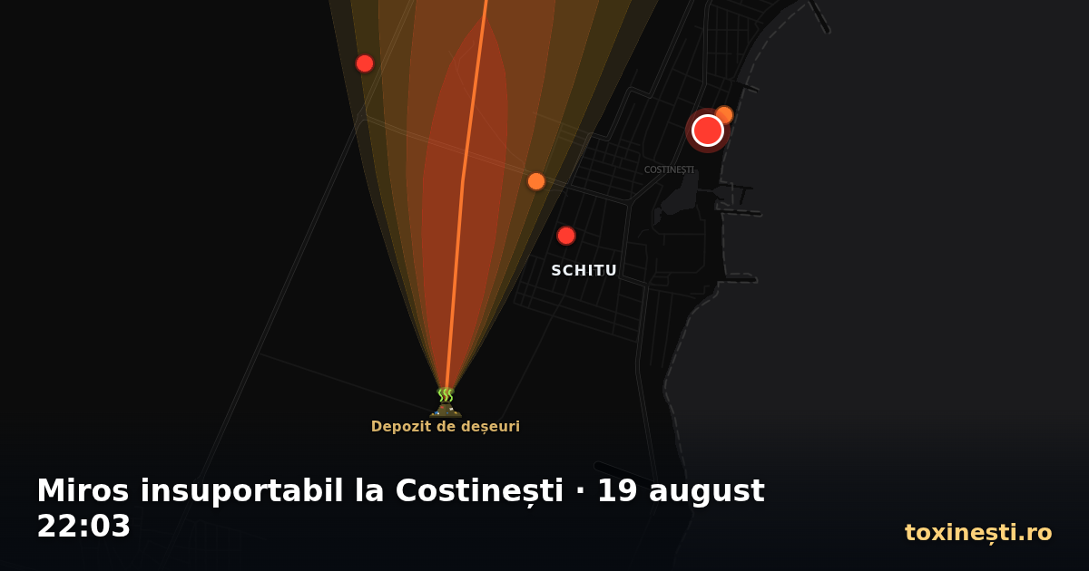 Miros insuportabil la Costinești · 19 august 22:03