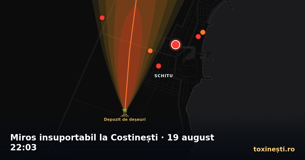 Miros insuportabil la Costinești · 19 august 22:03