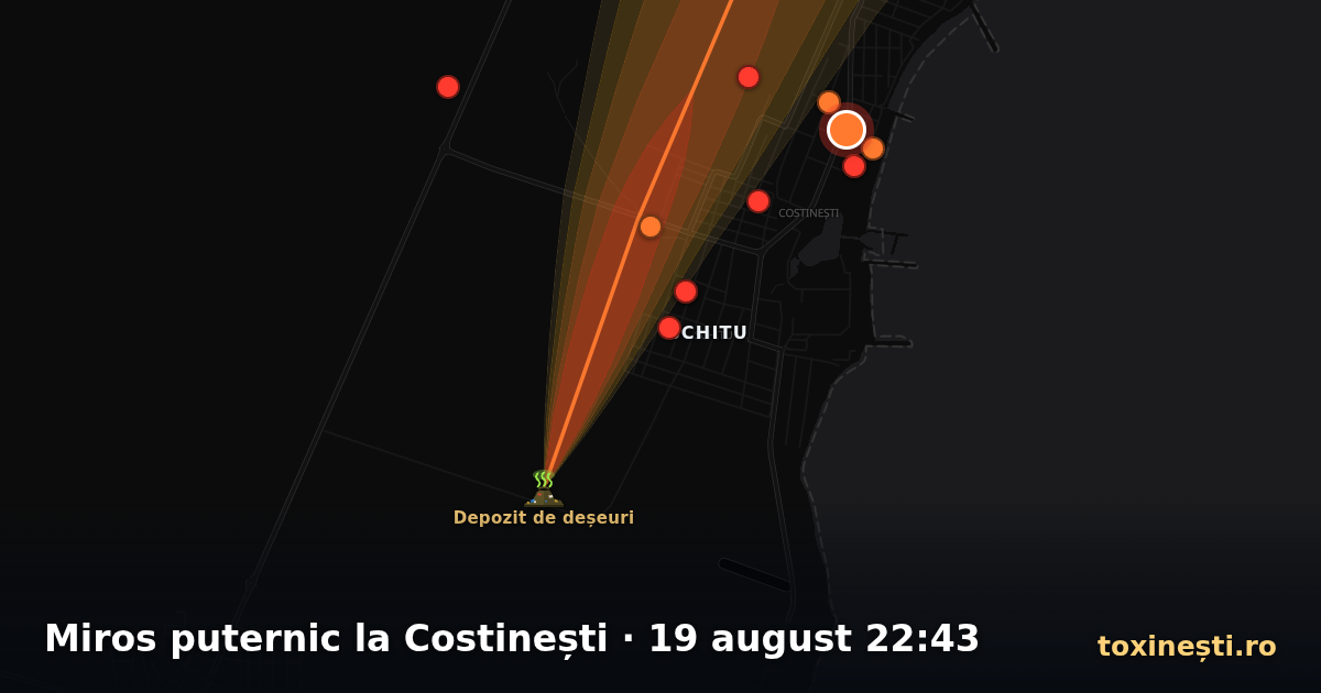 Miros puternic la Costinești · 19 august 22:43