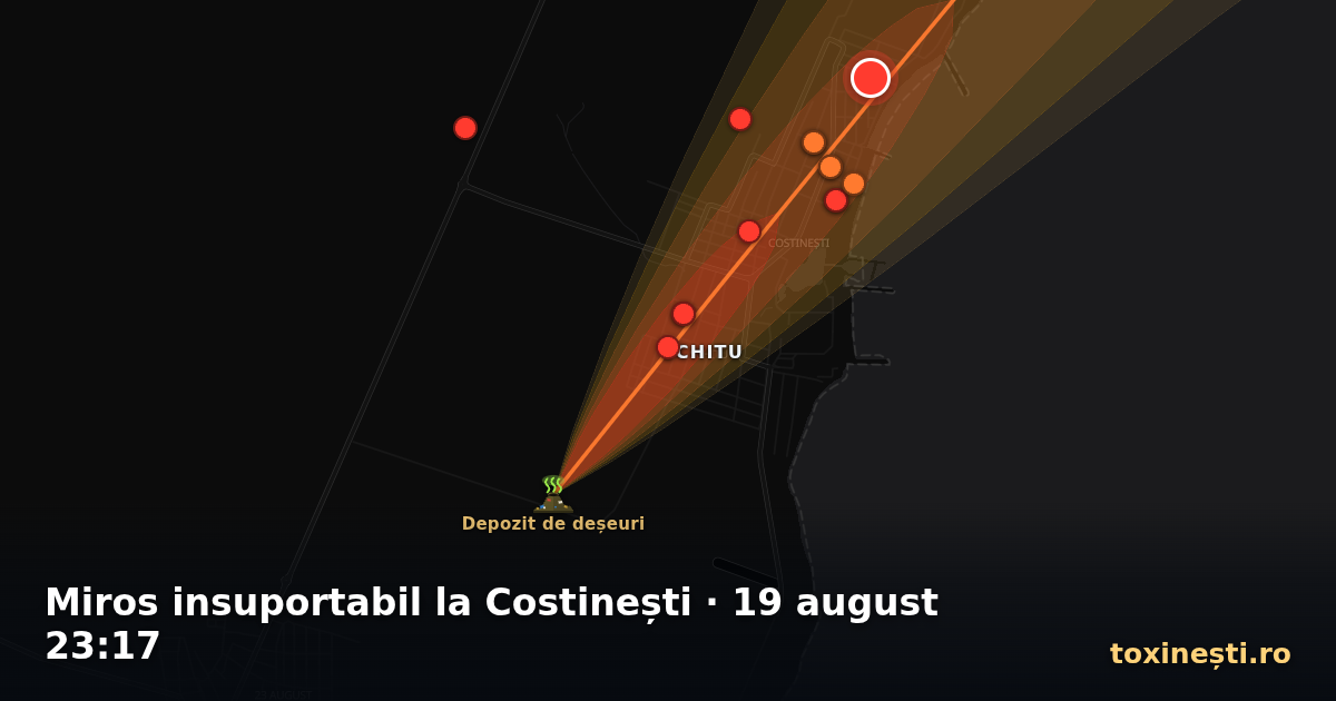 Miros insuportabil la Costinești · 19 august 23:17