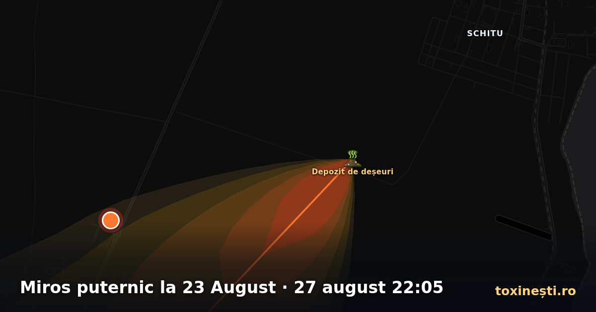 Miros puternic la 23 August · 27 august 22:05