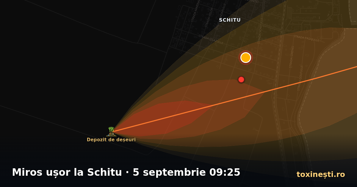 Miros ușor la Schitu · 5 septembrie 09:25
