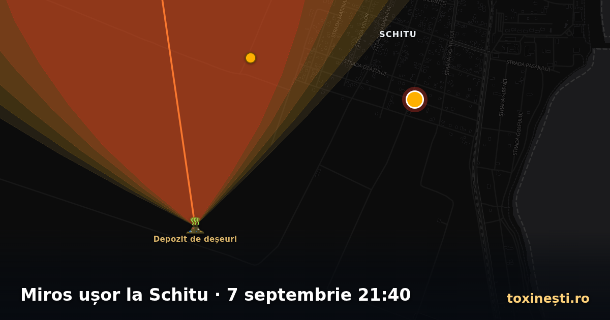 Miros ușor la Schitu · 7 septembrie 21:40
