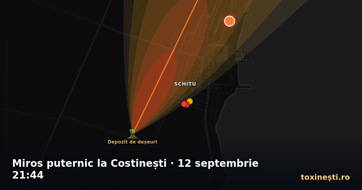 Miros puternic la Costinești · 12 septembrie 21:44