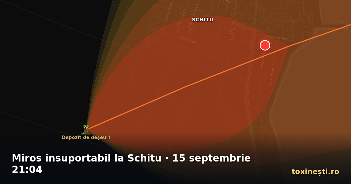 Miros insuportabil la Schitu · 15 septembrie 21:04