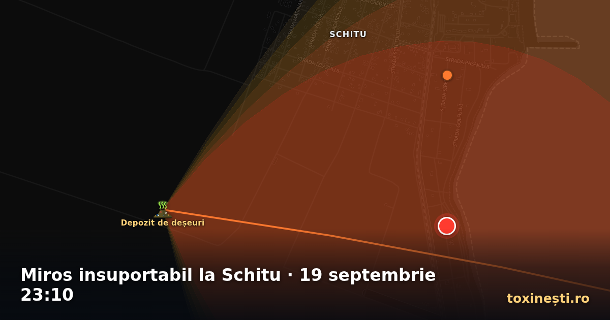 Miros insuportabil la Schitu · 19 septembrie 23:10