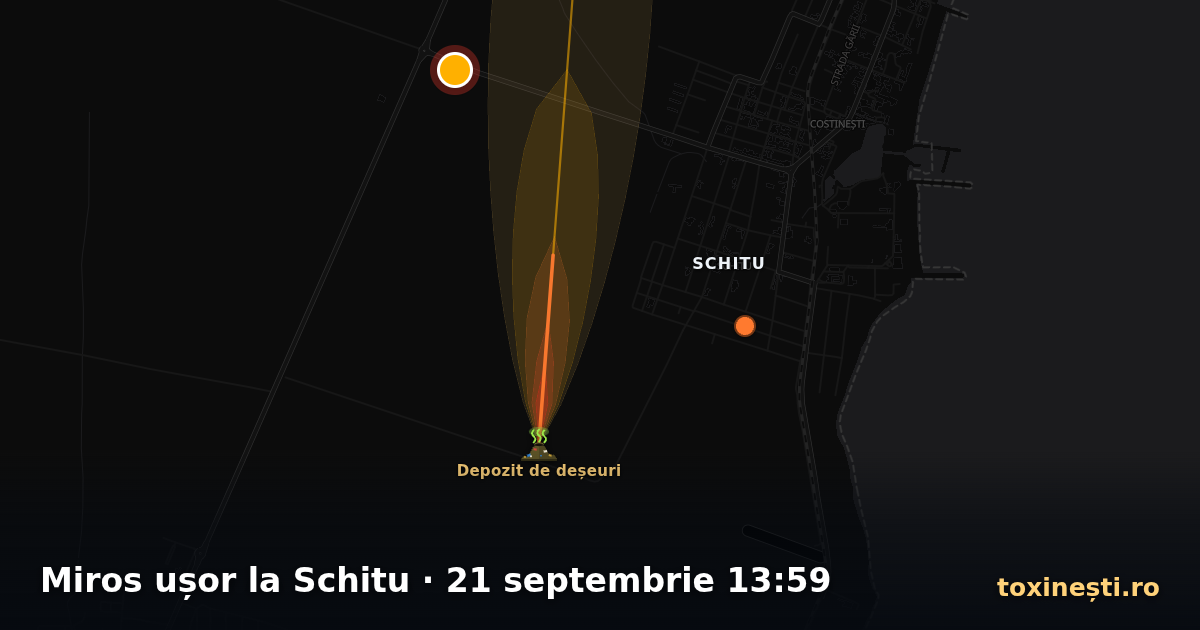 Miros ușor la Schitu · 21 septembrie 13:59