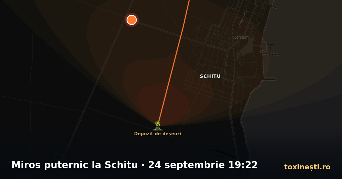Miros puternic la Schitu · 24 septembrie 19:22