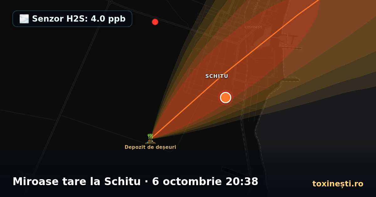 Miroase tare la Schitu · 6 octombrie 20:38