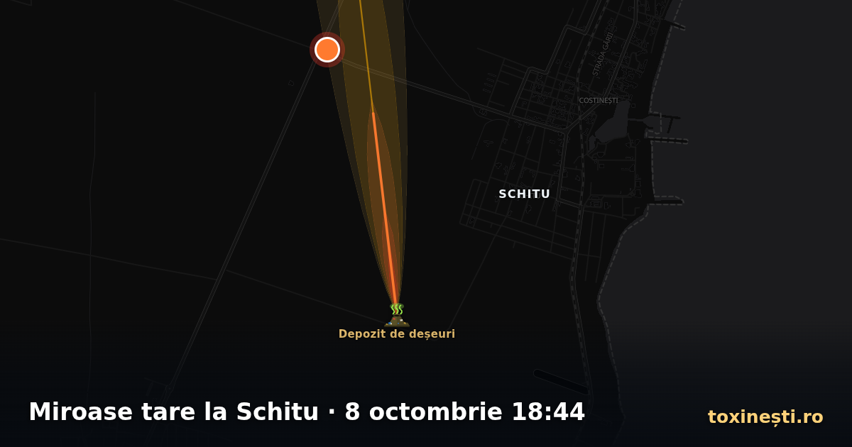 Miroase tare la Schitu · 8 octombrie 18:44