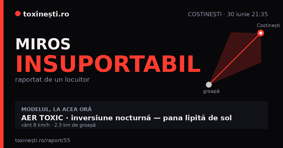 Miros insuportabil la Costinești · 30 iunie 21:35